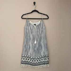 DREW desert boho chic tribal woven crochet dress